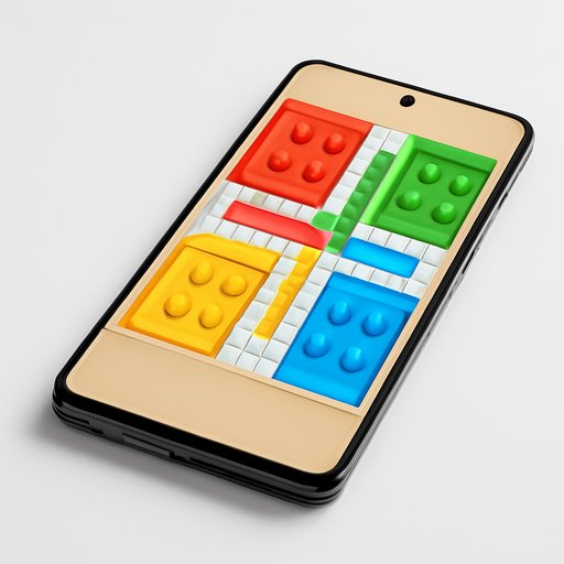 7EZBD লুডো বোর্ডের ক্লোজআপ দৃশ্য